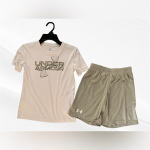 Under Armour Light Beige Activewear Boy’s Set